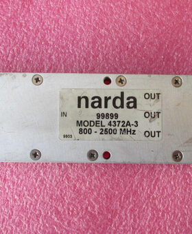 NARDA 4372A-3 800-2500MHz SMA 一分三 射频微波 同轴功率功分器