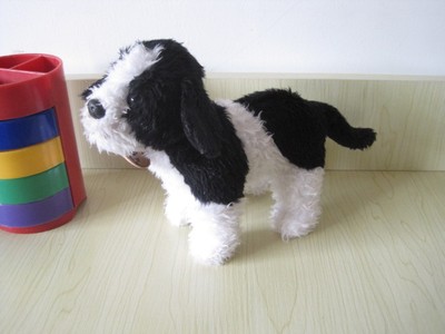 （现货+包邮）zoo coffee仿真边境牧羊犬border collie毛绒玩具