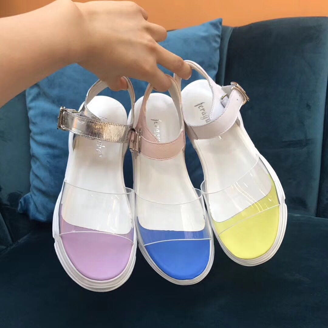 淘宝透明聚氨酯松糕厚底