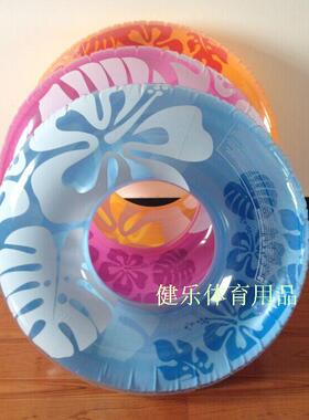 正品INTEX充气游泳圈59251成人加厚大人加大超大号专业男女救生圈