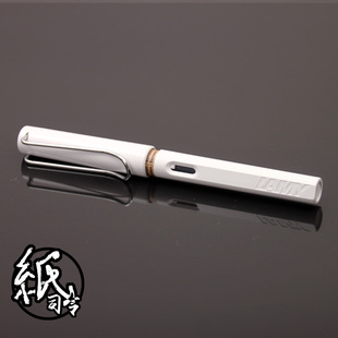 德国Lamy/凌美 safari狩猎者系列钢笔 亮白色 配上墨器 正品保证