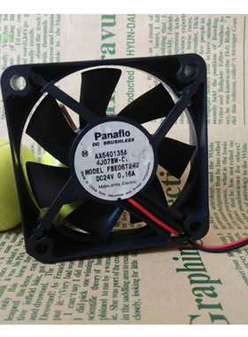 原装松下 AX640182 FBE06T24U 6厘米 24V 0.16A 6CM风扇6015