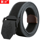 帆布腰带男士 带韩版 休闲户外 紧卫 编织工装 裤 潮 学生青年皮带