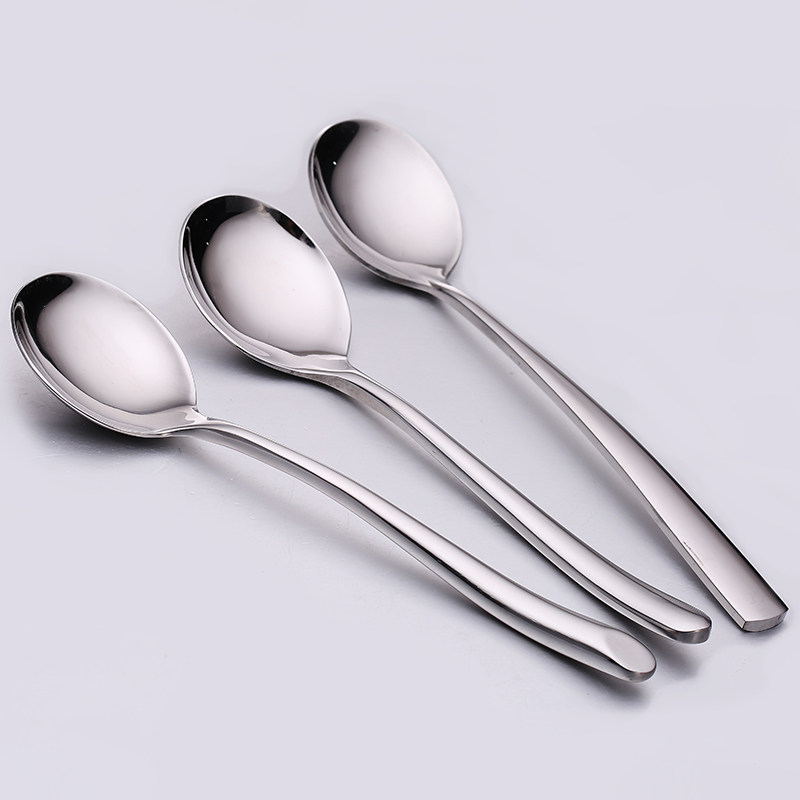 加厚不鏽鋼勺子 餐勺西餐勺湯勺長柄勺厚重實心勺子在類目 餐飲具, 餐具, 西餐勺中 - 來自Buy2taobao.com提供專業的淘寶代購服務