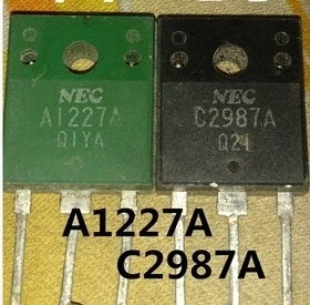 直拍就对了】原装进口拆机2S A1227 C2987  功放配对管 6元/对