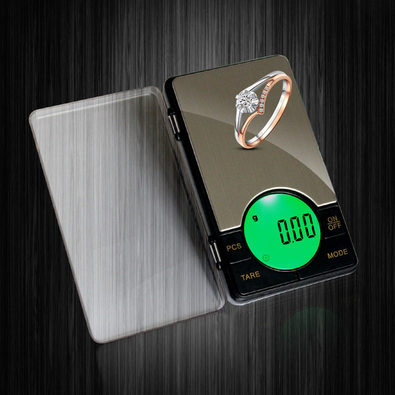 高精度珠宝秤 0点01g克迷你 电子口袋装的 便携家用 40元低价包邮