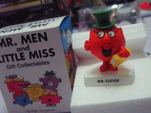 奇先生妙小姐玩具 英国原版GK手办模型公仔摆件Mr Clever 现货