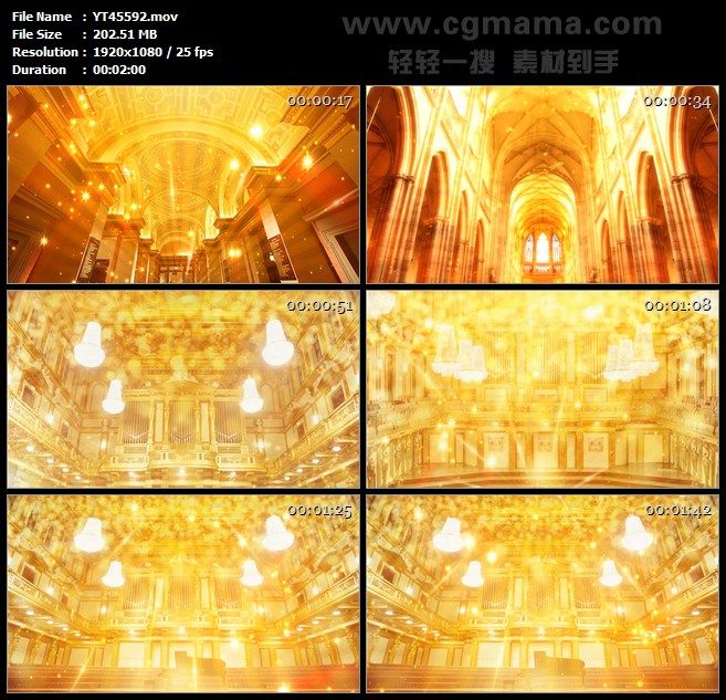 拉德斯基进行曲led大屏舞台背景成品高清视频素材定制