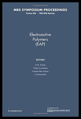 【预售】Electroactive Polymers (Eap): Volume 600
