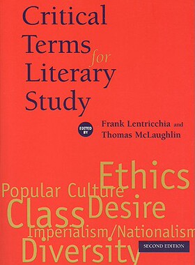 【预售】Critical Terms for Literary Study, S...