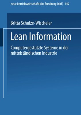【预售】Lean Information: Computergestutzte Systeme in...