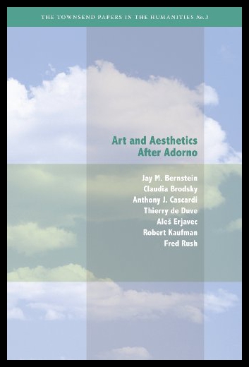 【预售】Art and Aesthetics After Adorno