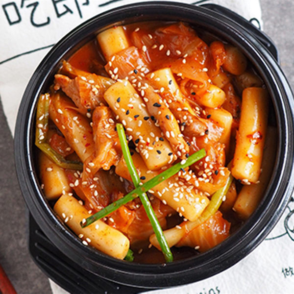 绿汇 韩式年糕 800g 优惠券折后￥9.9包邮（￥19.9-10）送辣酱