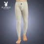 Playboy Quần cotton nam mùa thu Quần skinny đáy mỏng Quần ấm Quần mỏng Một mảnh Quần rộng Mùa đông - Quần nóng lên quần tất lót lông