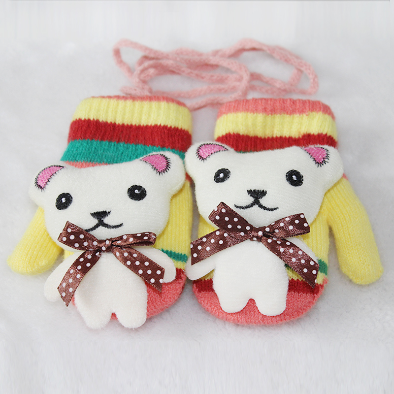 Gants pour enfants en de laine - Ref 2146302 Image 1