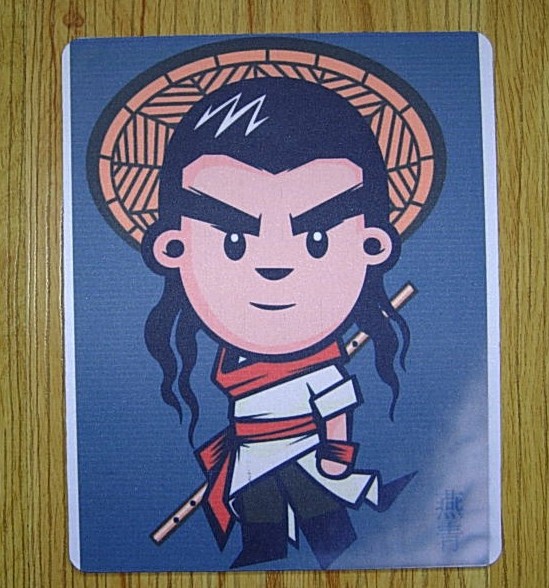 浪子燕青收藏品礼物装饰品水浒传英雄工艺品礼品周边纪念品鼠标垫