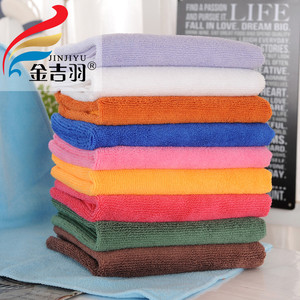 厂家直销金吉羽加厚超细纤维不掉毛洗车毛巾30*70擦车巾打蜡巾