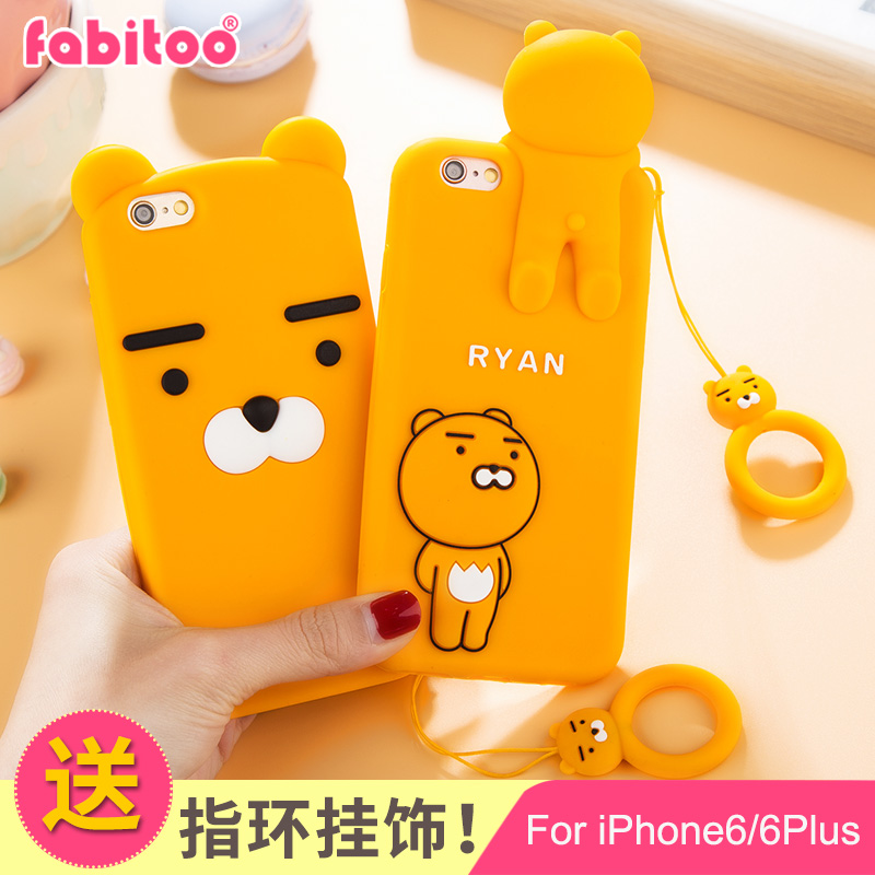 ·¨ÜÅÍà iPhone6ÊÖ»ú¿ÇÆ»¹û6plus¹è½º6s·Àˤȫ°ü¹è½ºÌ×Å®¿îÈí¹ÒÉþ