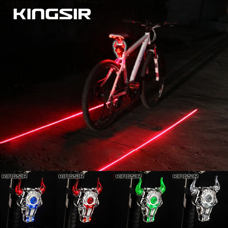 Eclairage pour vélo KINGSIR - Taillights - Ref 2407137 Image 1