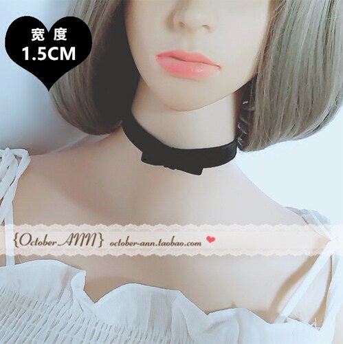 choker不生锈甜美风蕾丝项圈