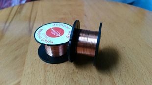 0.1mm 铜线10米  1/350 战舰模型张线环筋 栏杆 穿线改造用