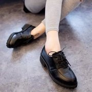 Fall 2015 englon casual shoes, designer shoes and comfortable waterproof Taichung with round-headed shoes women's shoes wave