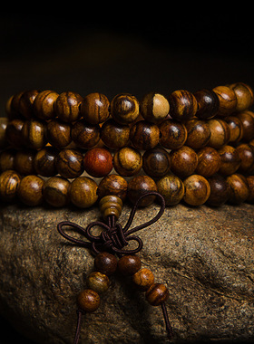 印尼沉香木男女款文玩佛珠手链