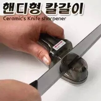 韩国磨刀器石双面磨刀器家用便捷两面磨菜刀器超好用