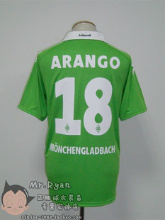 【13-14 门兴格拉德巴赫 客场球衣 18号 阿郎戈 / 26号 阿扎尔】