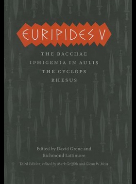 【预售】Euripides V: Bacchae, Iphigenia in Aulis, the Cyc