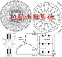 无铁芯盘式发电机资料，本店累积的资料 DIY爱好者需要看的资料