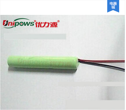 优力源 3.6V 2/3AA电池组 900MAH 灯具 应急灯镍氢电池组 棍型