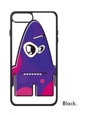 适用于iPhone宙和外星紫色小怪物Xr手机壳max保护套678pro硅胶112