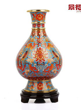 客厅景泰蓝景裕泰铜祝福商务