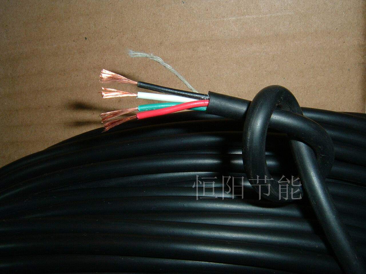 5.5进口4芯0.4平方电缆线0.35电源线信号控制线细丝拖链耐曲超软