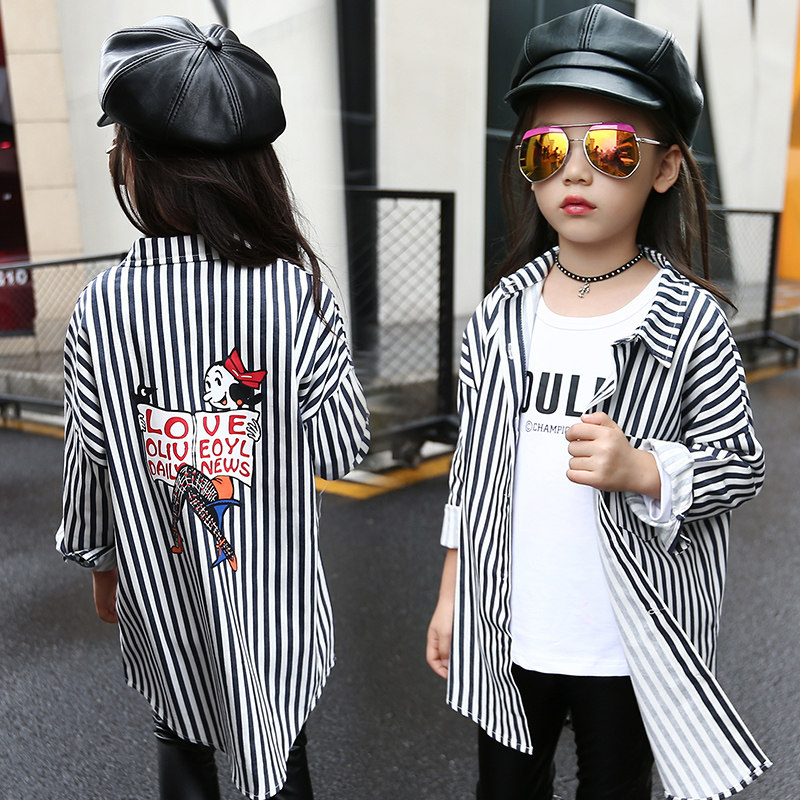 Chemise fille à manche longue - Ref 2086095 Image 1