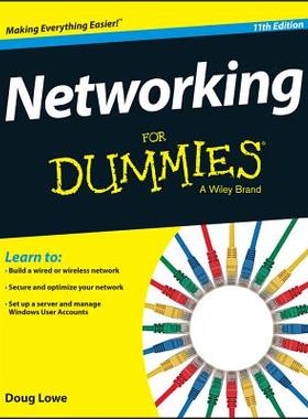【预订】Networking for Dummies, 11th Edition