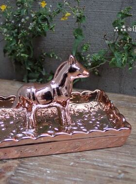 陶瓷立体桌面收纳创意家居装饰