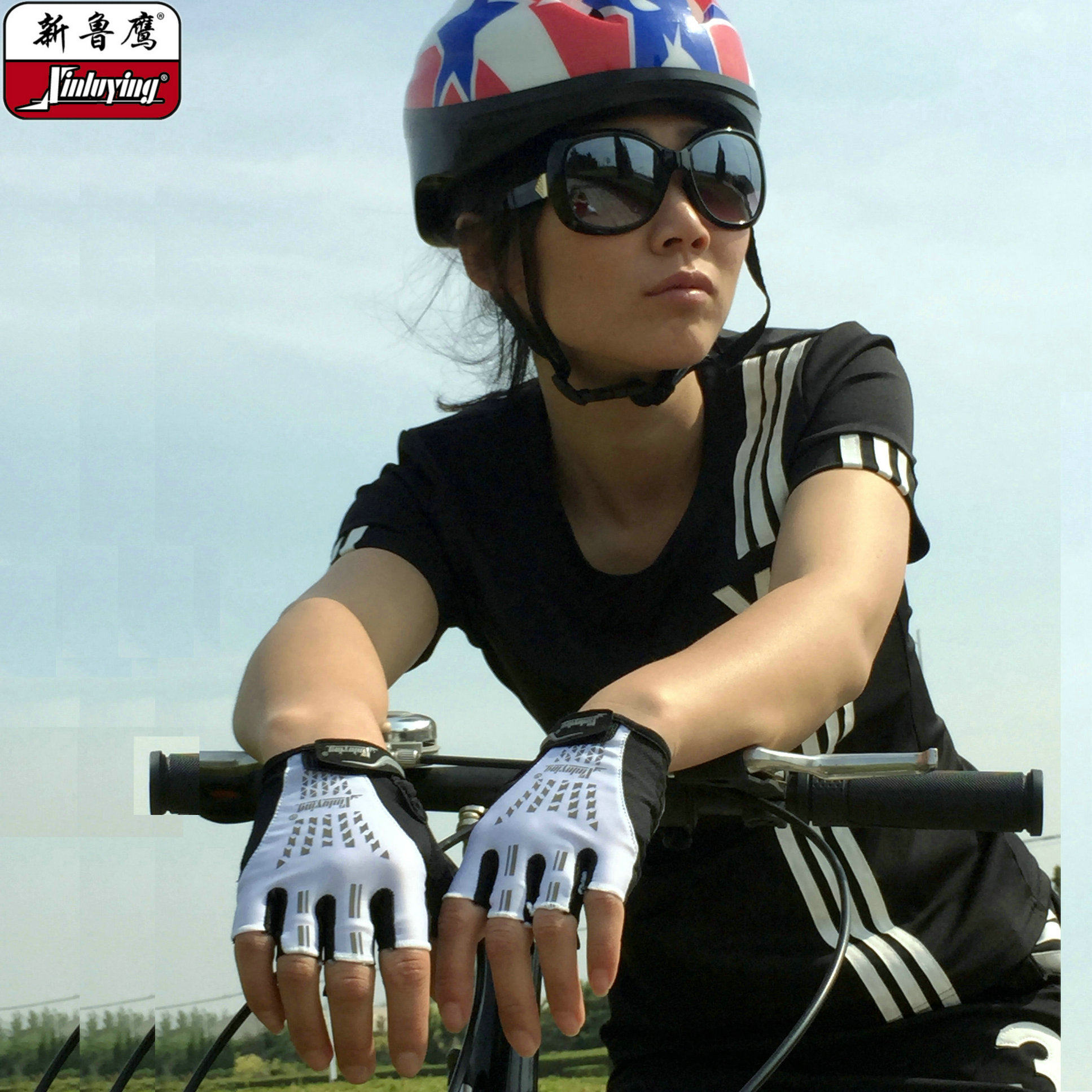 Gants pour vélo mixte - Ref 2245829 Image 1