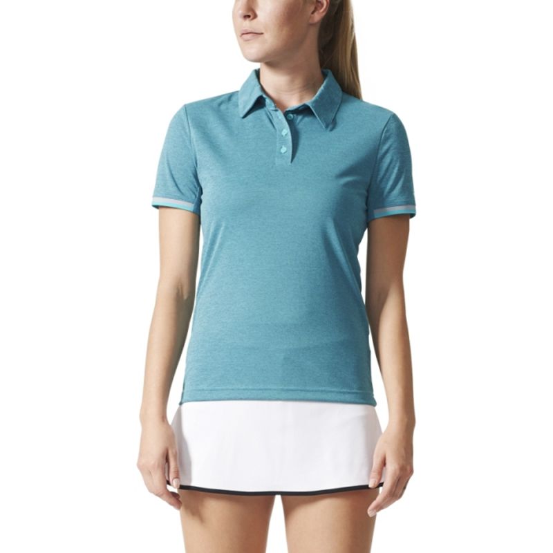 Polo sport femme ADIDAS AI0761 - Ref 561688 Image 1