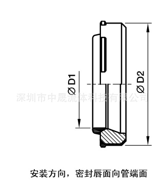 液压钢管弹性密封圈