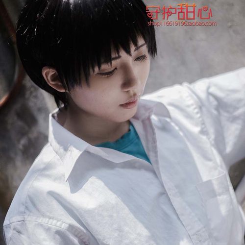 包邮 新世纪福音战士 碇真嗣 影山飞雄鬼灯的冷彻收脸cosplay假发