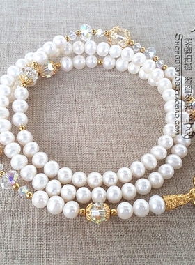 金色泰国佛牌其他款式天然珍珠