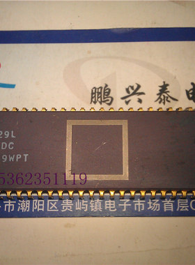 AMD 镀金 AM29L516DC 双列64直插脚陶封 微处理器 老CPU收藏保用