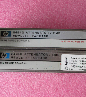 HP 8494G 程控步进衰减器 4GHz 0-11dB 1dB步进 N头电控衰减器