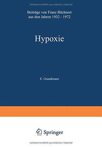 【预订】Hypoxie: Beitrage Aus Den Jahren 1932 1972
