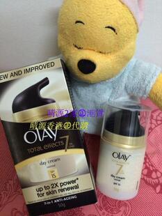 香港代购 玉兰油 Olay total effects 7重修护面霜 50g SPF15