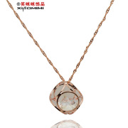 Email happy smiling shirt pendant Korea clavicle men spring/summer short chain necklace pendant