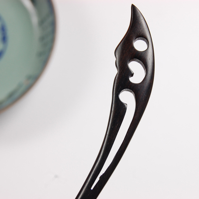 古典黑檀木新娘饰品步摇发簪