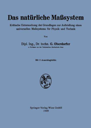 【预订】Das Naturliche Masssystem: Kritische...